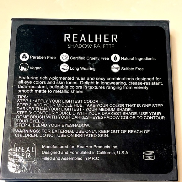 REALHER II Shadow Palette ‘Do Your Squats’ - Picture 8 of 8